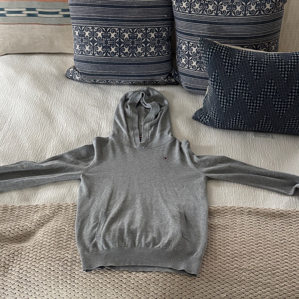 Gray Tommy Hilfiger Boys Hoodie Sweater